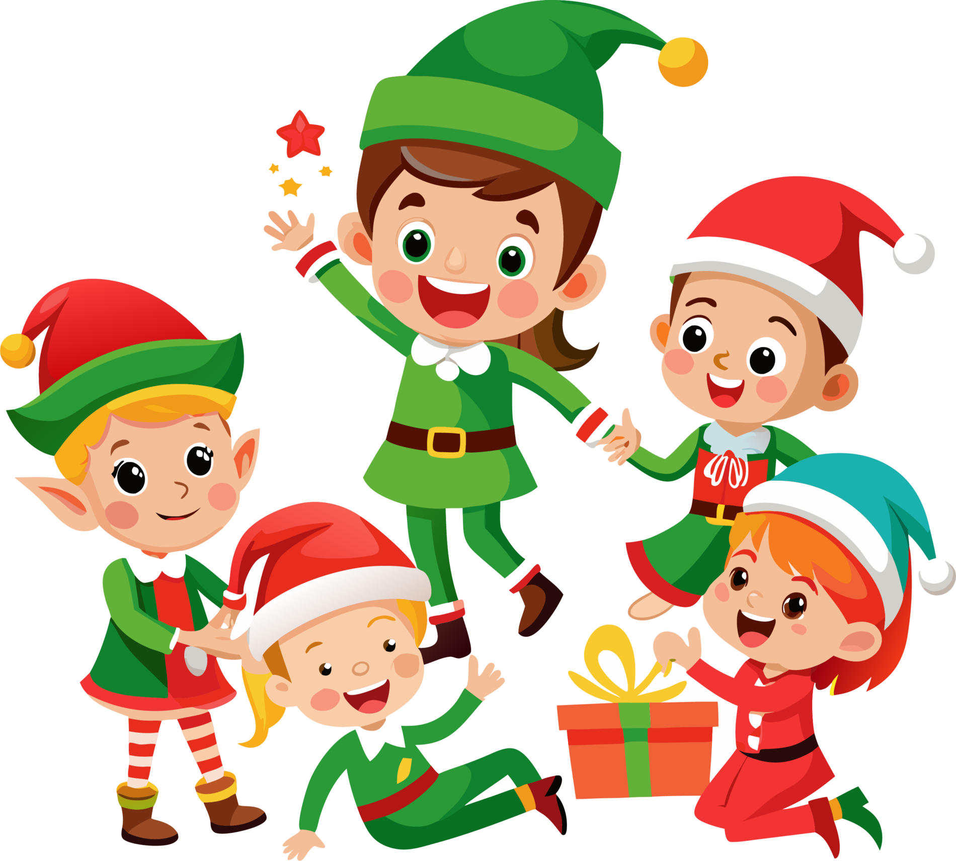 Elves, Elf party, Christmas elves, Elf on the shelf, festive