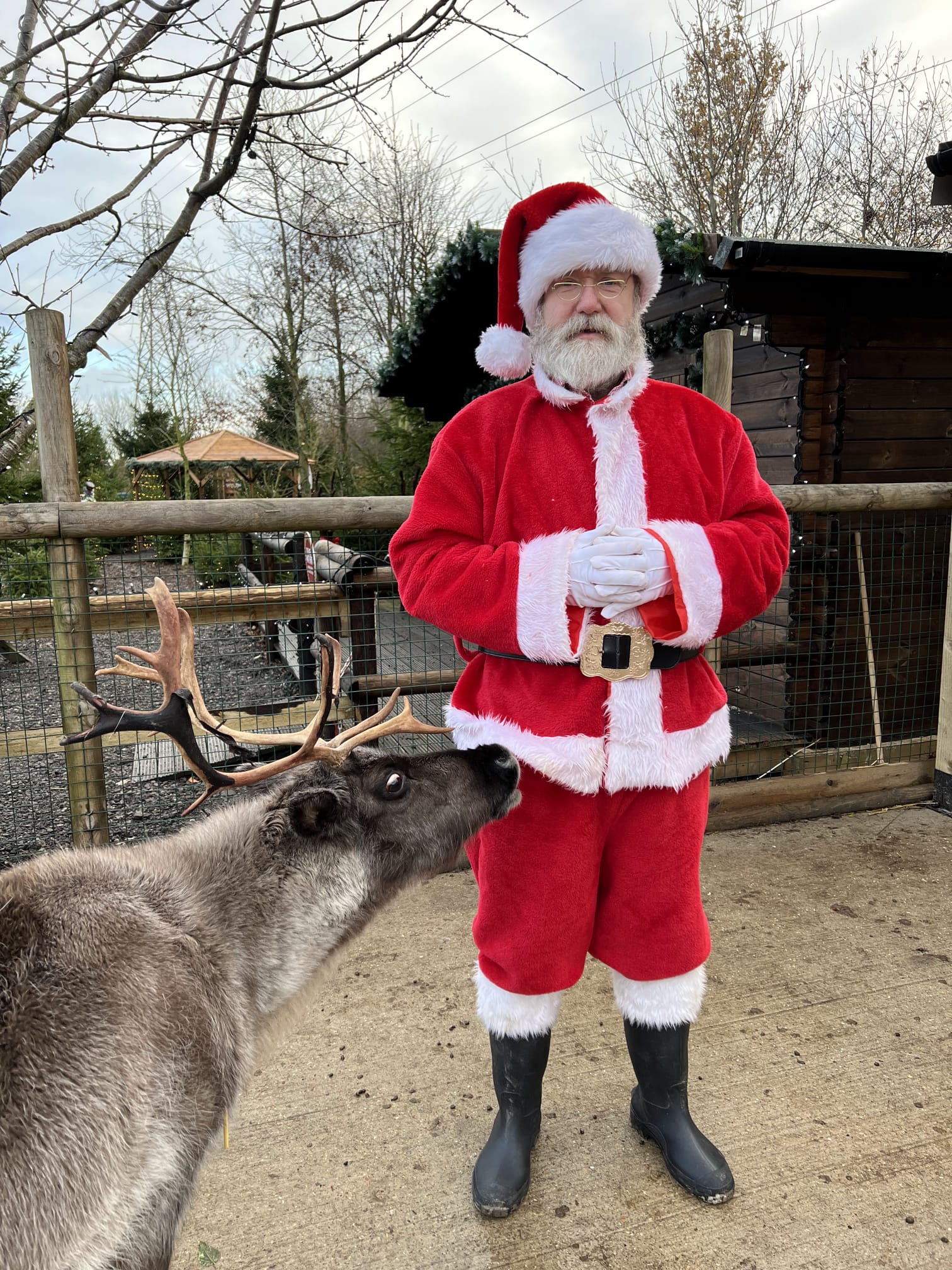 Reindeer Experience, Santa with Real Reindeer, Best Santa's Grottos, Winter Wonderland Lincolnshire